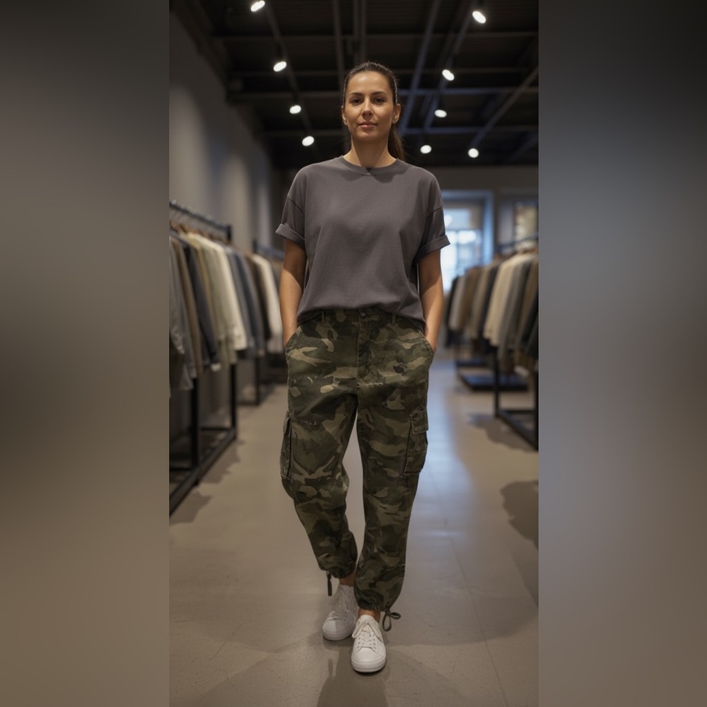 Naked Wardrobe Camouflage Pants